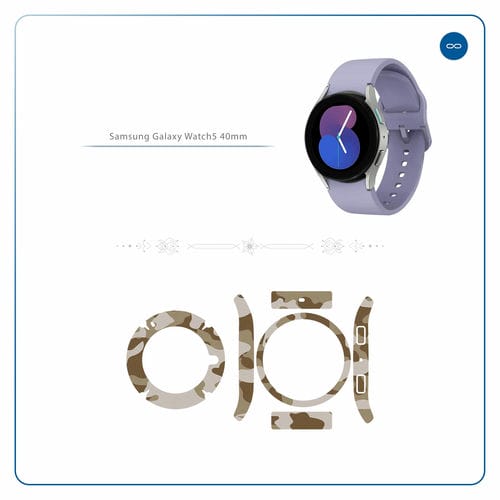 Samsung_Watch5 40mm_Army_Desert_2